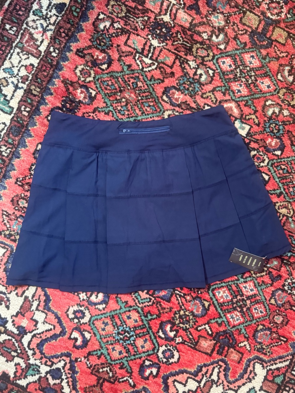Hey Girls Sports Womens Skirt Skort Tennis| Picklebal Pull On Navy Stretch NWT